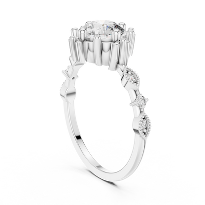 Celestial Crown Diamond Ring