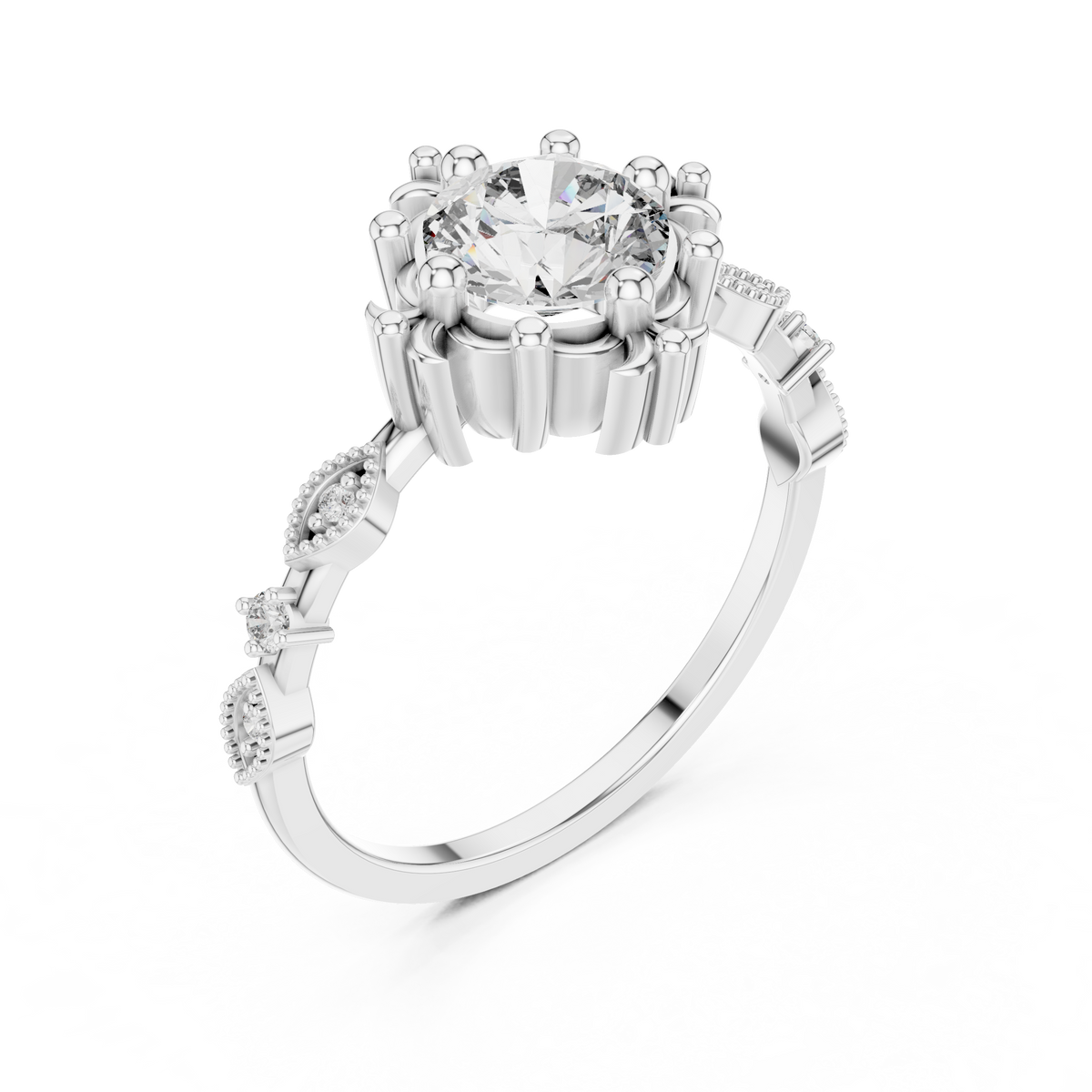 Celestial Crown Diamond Ring