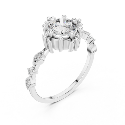 Celestial Crown Diamond Ring