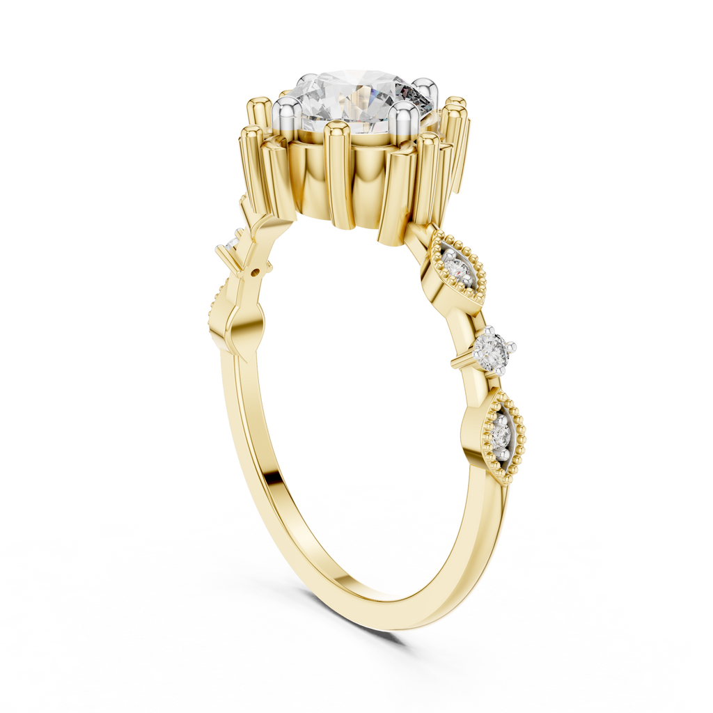 Celestial Crown Diamond Ring