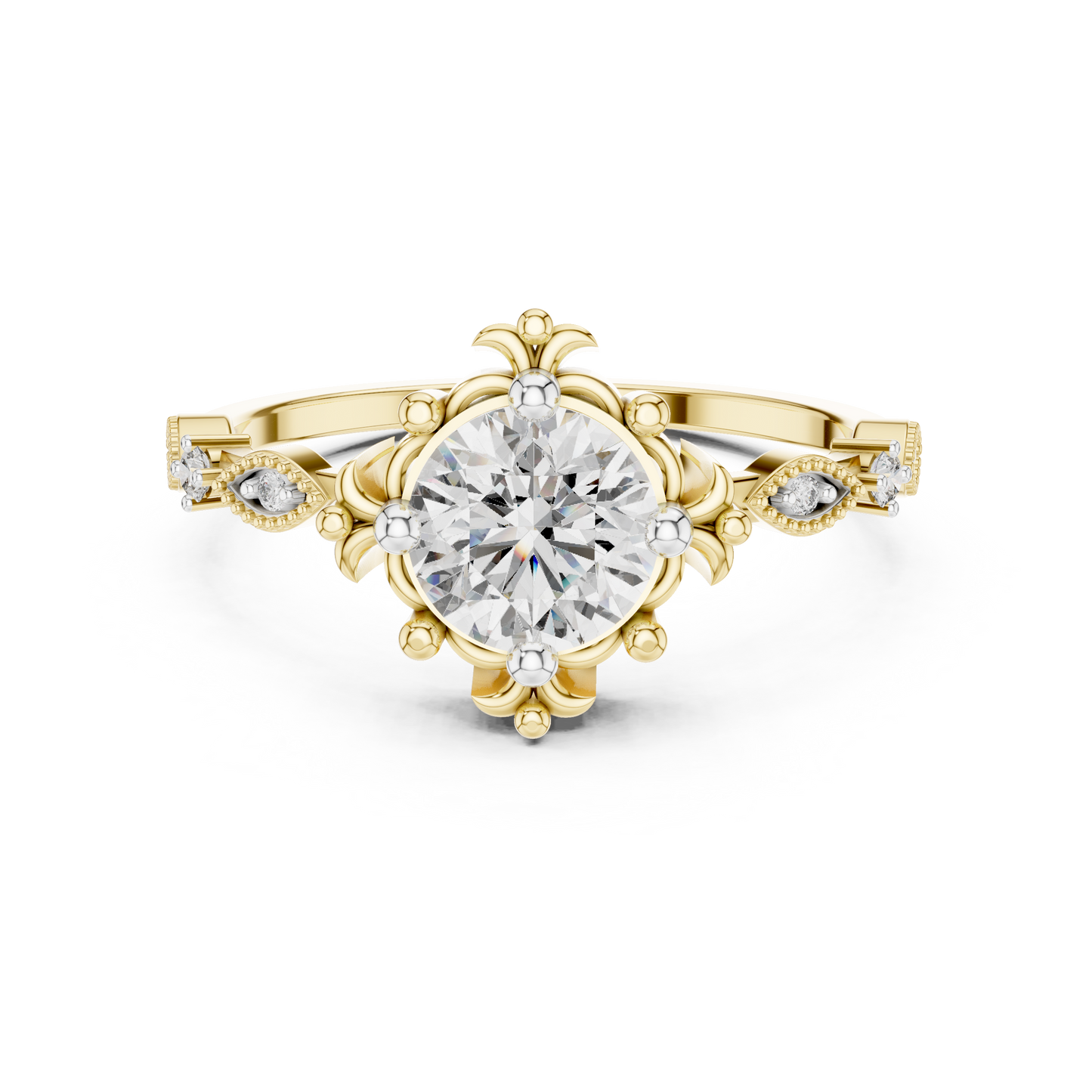 Celestial Crown Diamond Ring