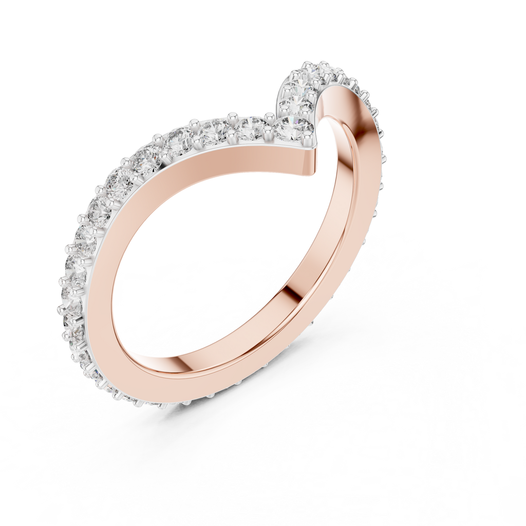 Pure Grace Wishbone Ring
