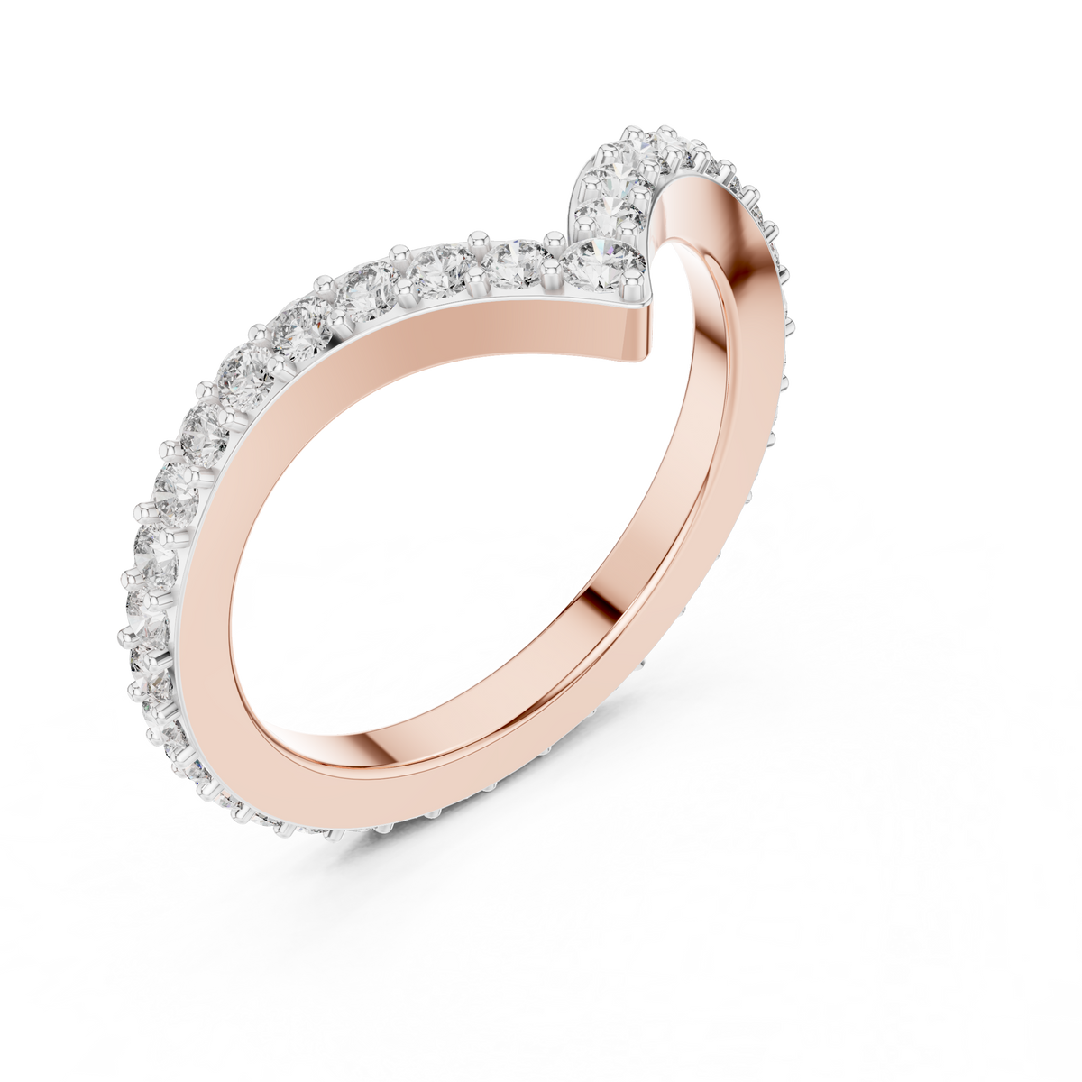 Pure Grace Wishbone Ring