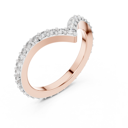 Pure Grace Wishbone Ring