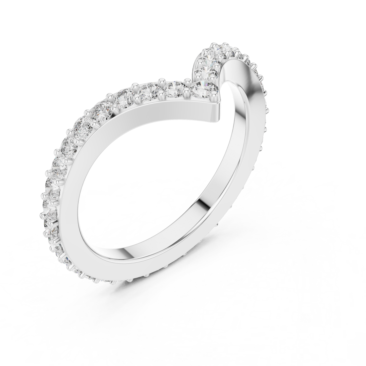 Pure Grace Wishbone Ring