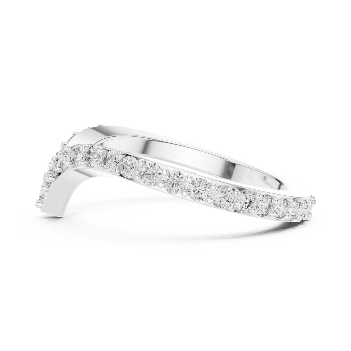 Pure Grace Wishbone Ring