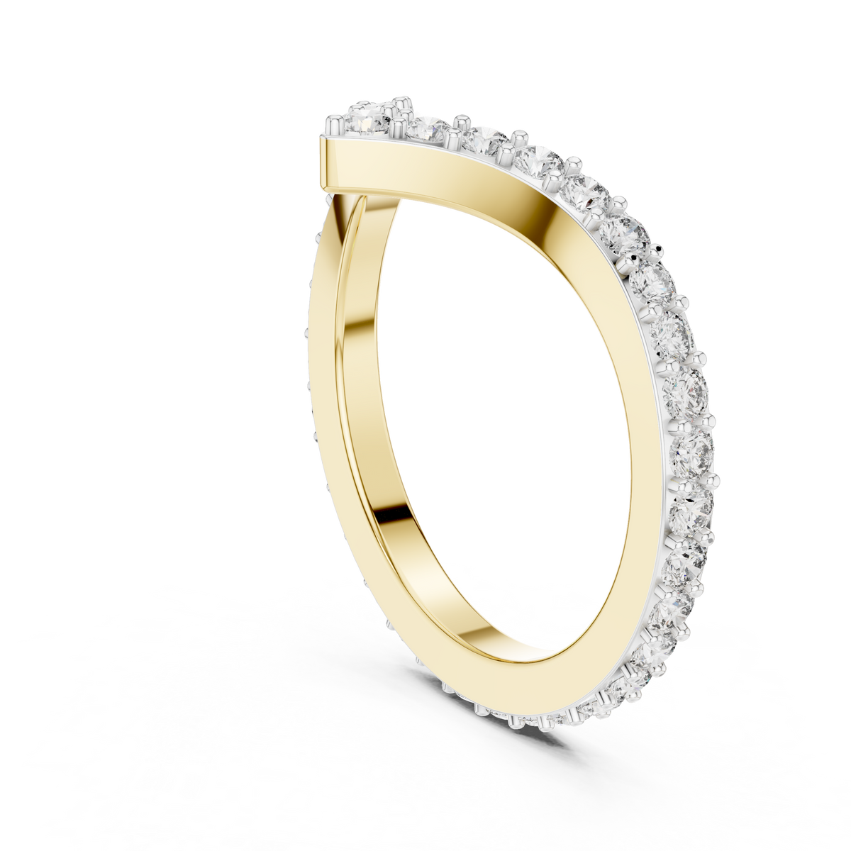 Pure Grace Wishbone Ring