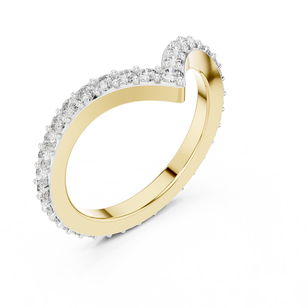 Pure Grace Wishbone Ring
