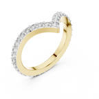 Pure Grace Wishbone Ring