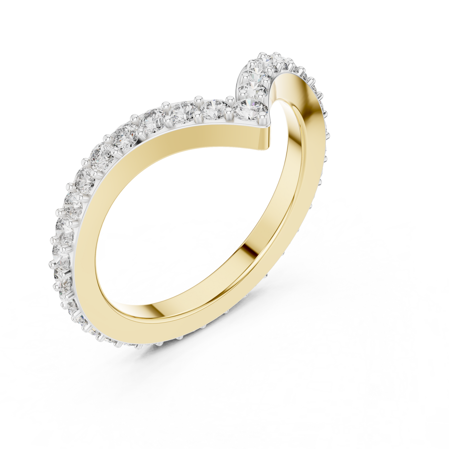 Pure Grace Wishbone Ring