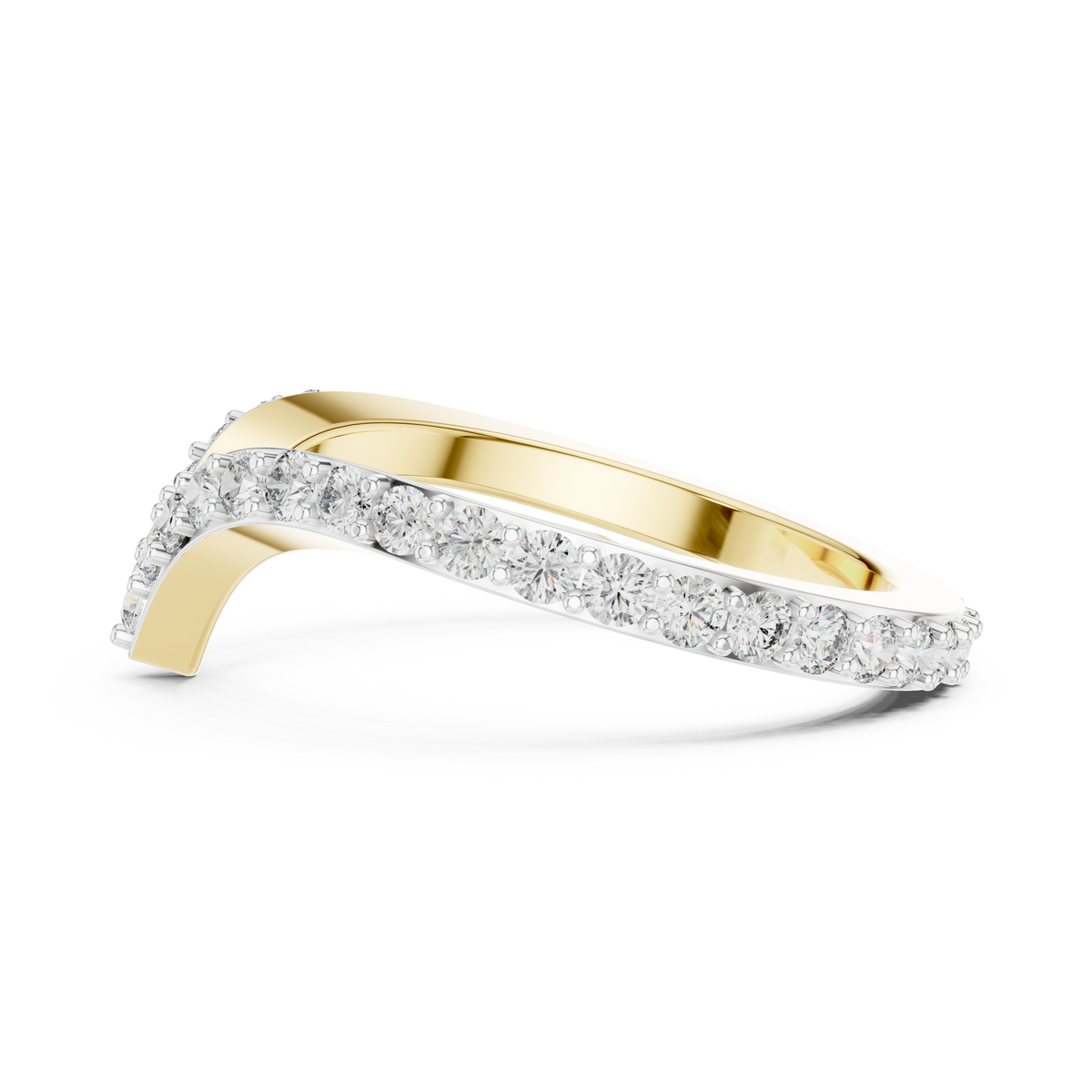 Pure Grace Wishbone Ring
