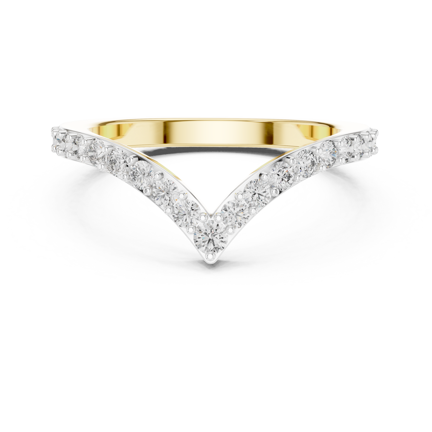 Pure Grace Wishbone Ring