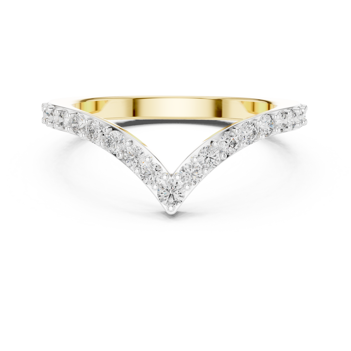 Pure Grace Wishbone Ring