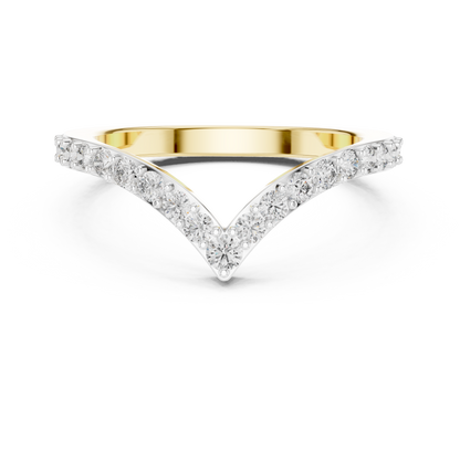 Pure Grace Wishbone Ring