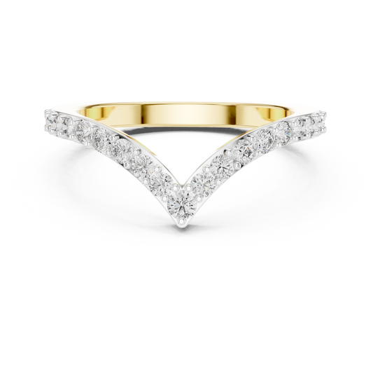 Pure Grace Wishbone Ring