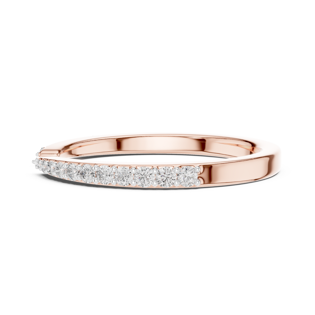 Sleek Spark Diamond Ring