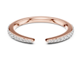 Sleek Spark Diamond Ring
