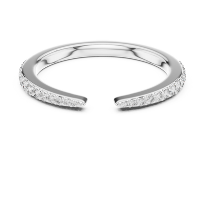 Sleek Spark Diamond Ring