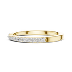 Sleek Spark Diamond Ring