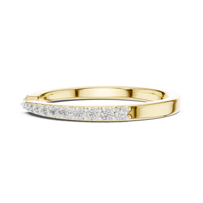 Sleek Spark Diamond Ring