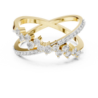 Twisted Elegance Diamond Band