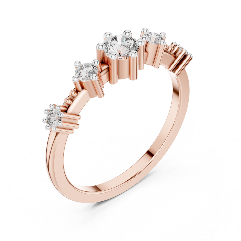 Infinite Spark Gold Ring