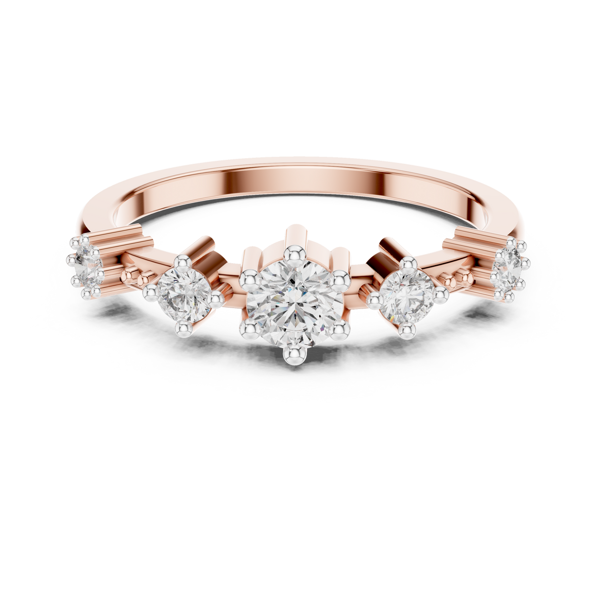 Infinite Spark Gold Ring