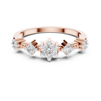 Infinite Spark Gold Ring