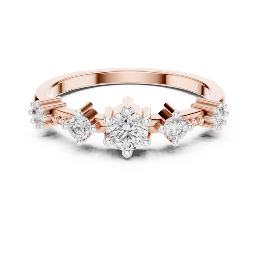 Infinite Spark Gold Ring