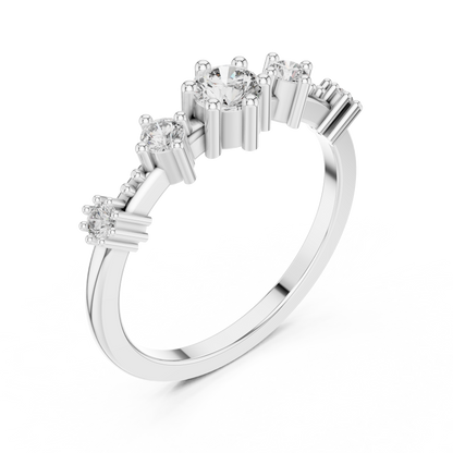 Infinite Spark Gold Ring