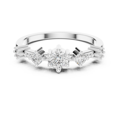 Infinite Spark Gold Ring