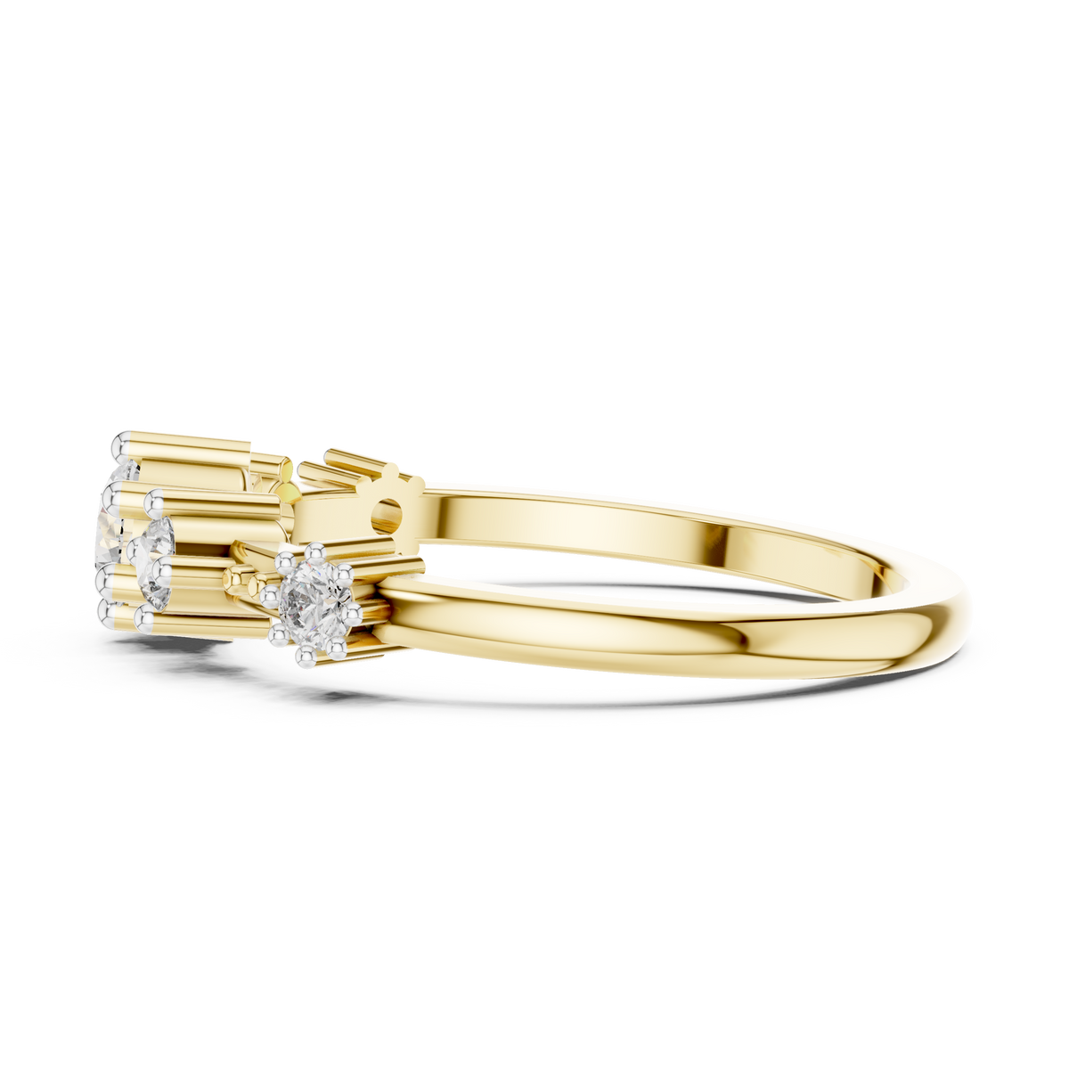 Infinite Spark Gold Ring