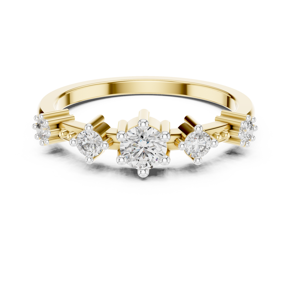 Infinite Spark Gold Ring