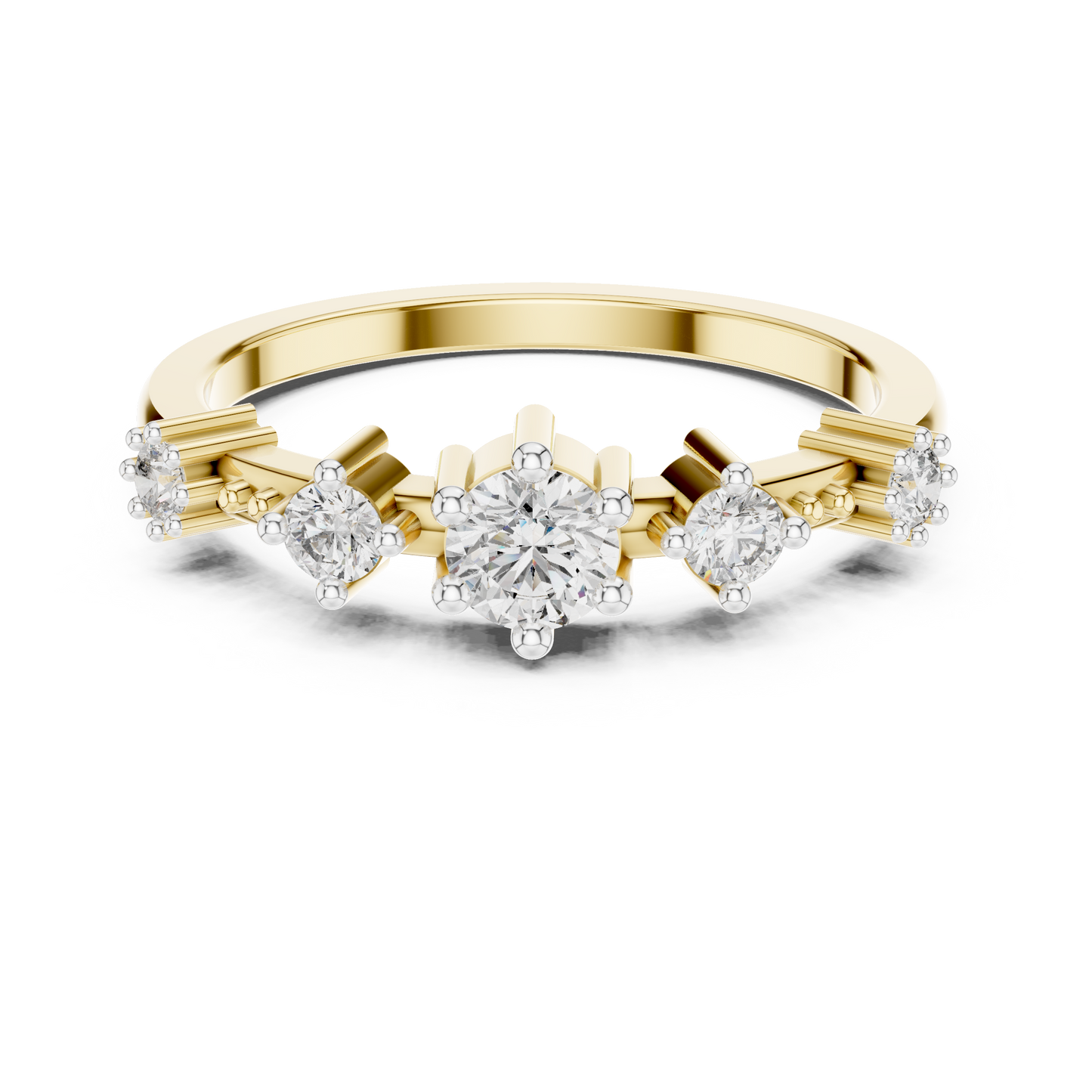 Infinite Spark Gold Ring