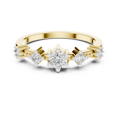 Infinite Spark Gold Ring