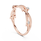 Golden Branch Elegance Ring