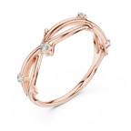 Golden Branch Elegance Ring