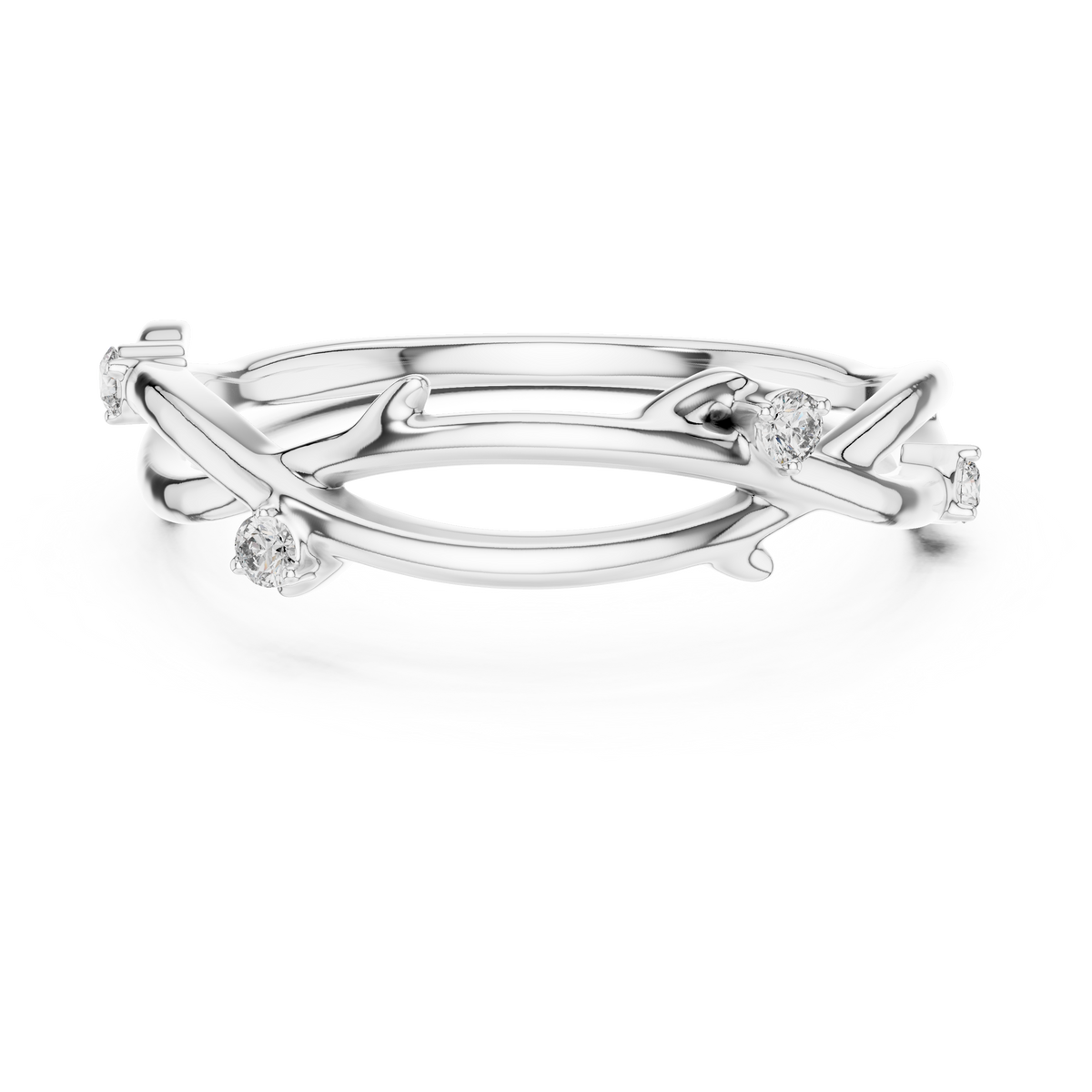 Golden Branch Elegance Ring