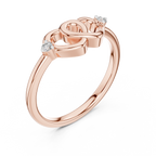 Sweetheart Spark Diamond Band