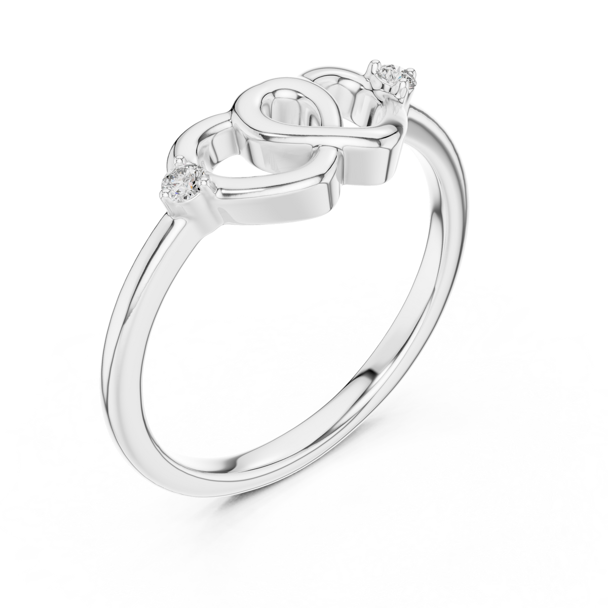 Sweetheart Spark Diamond Band