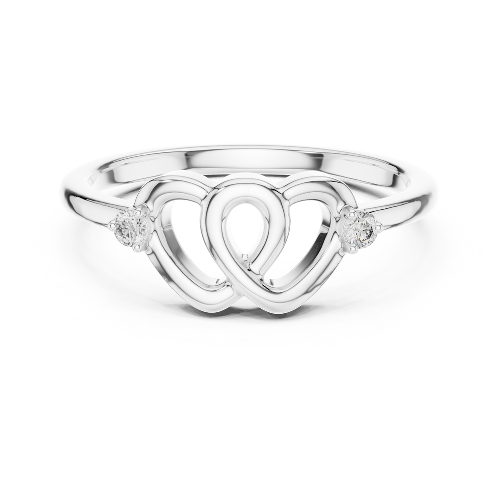 Sweetheart Spark Diamond Band