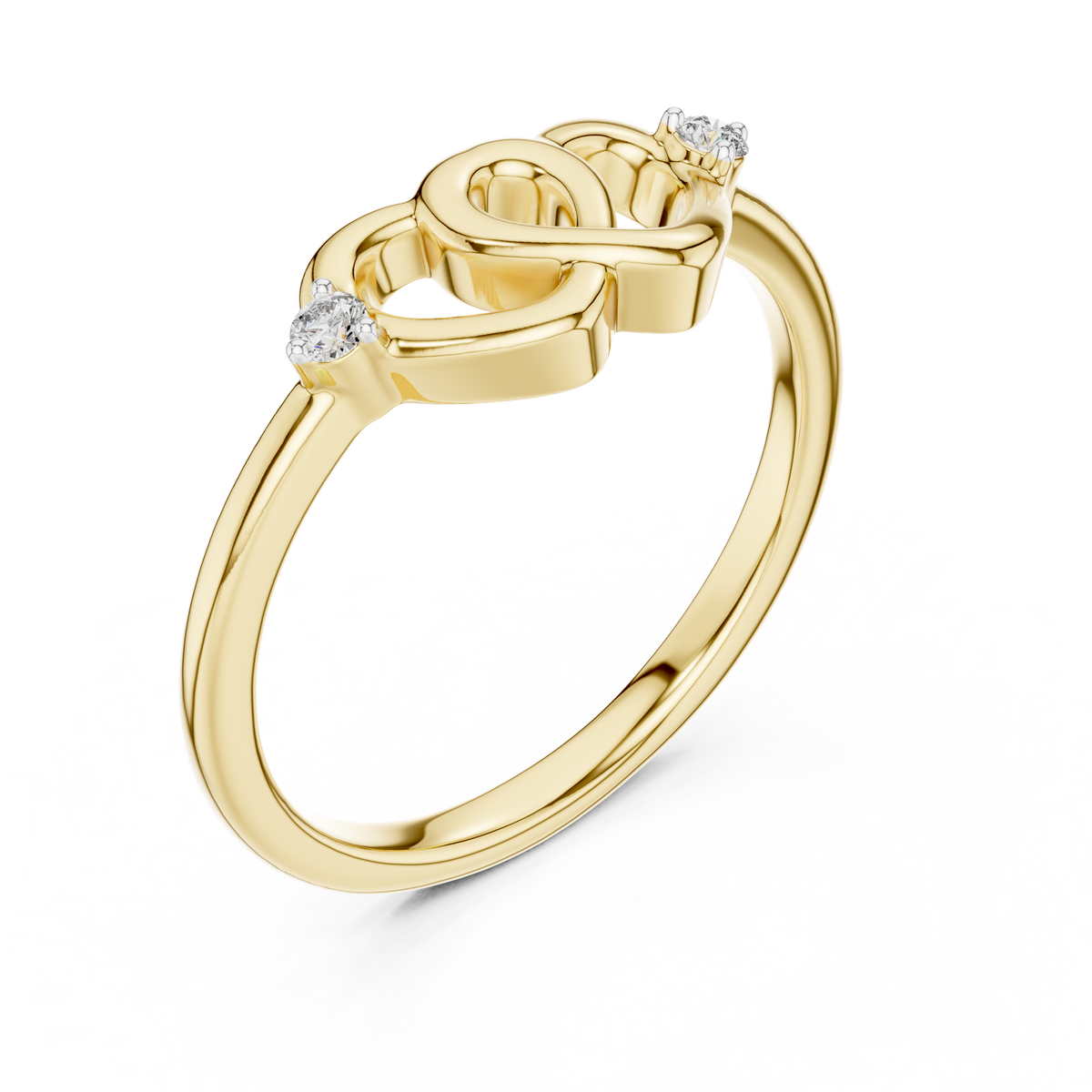 Sweetheart Spark Diamond Band