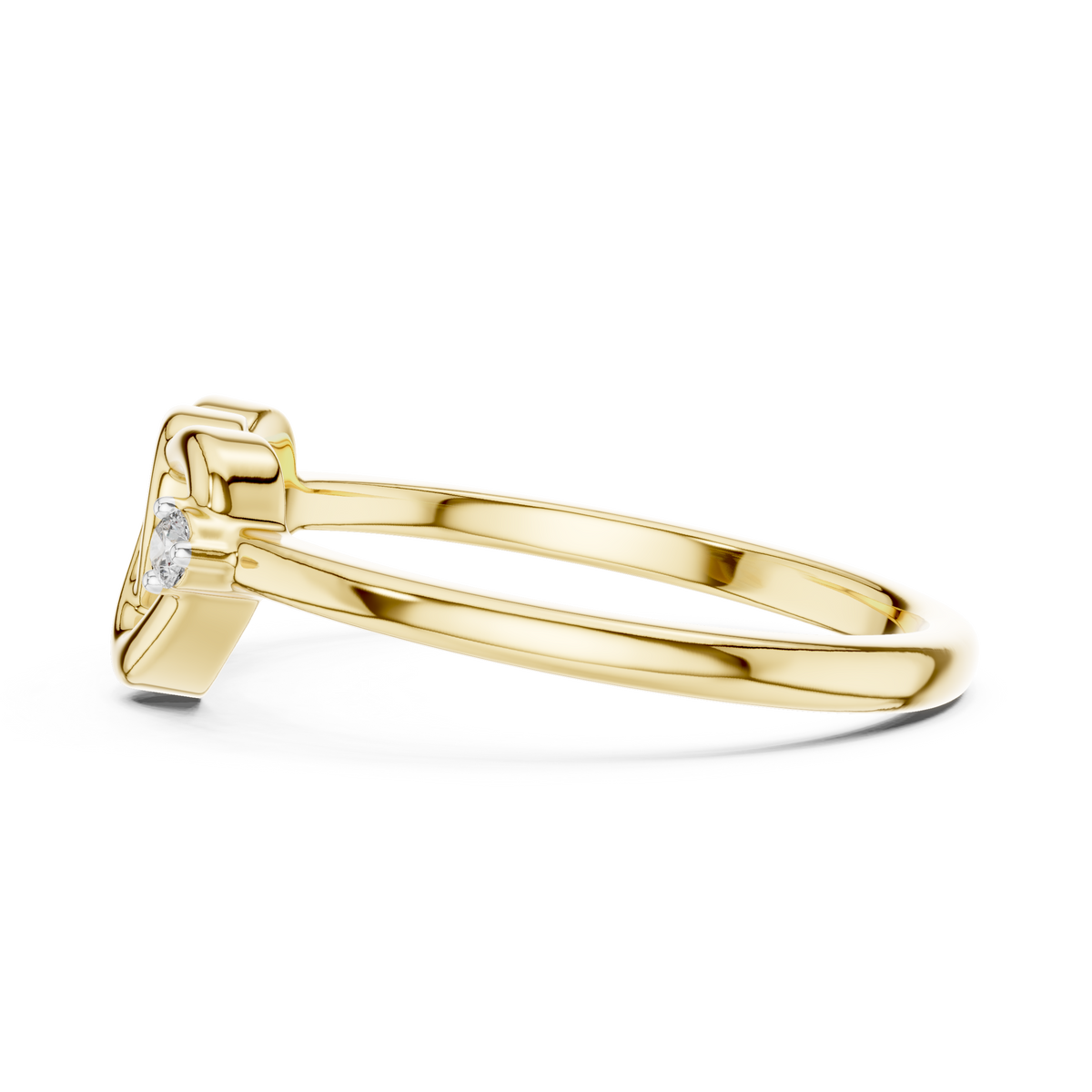 Sweetheart Spark Diamond Band