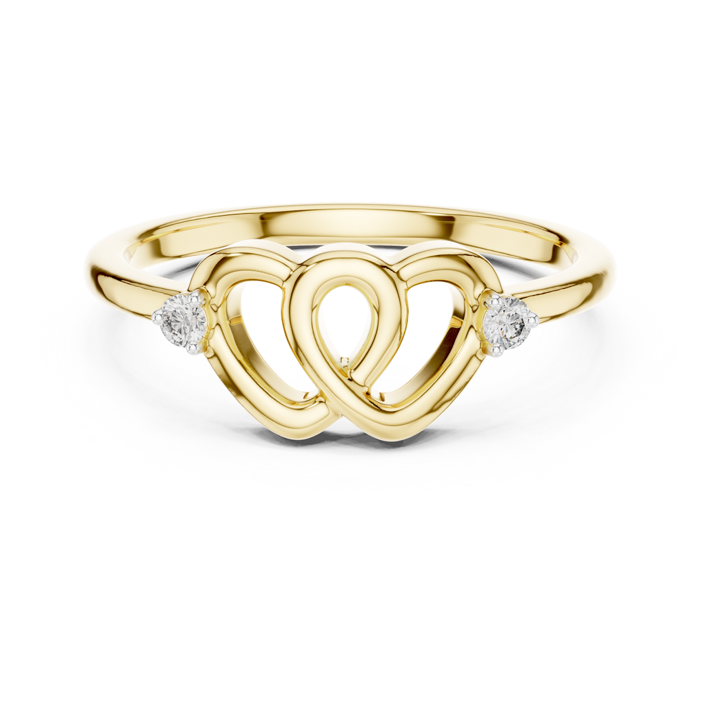 Sweetheart Spark Diamond Band