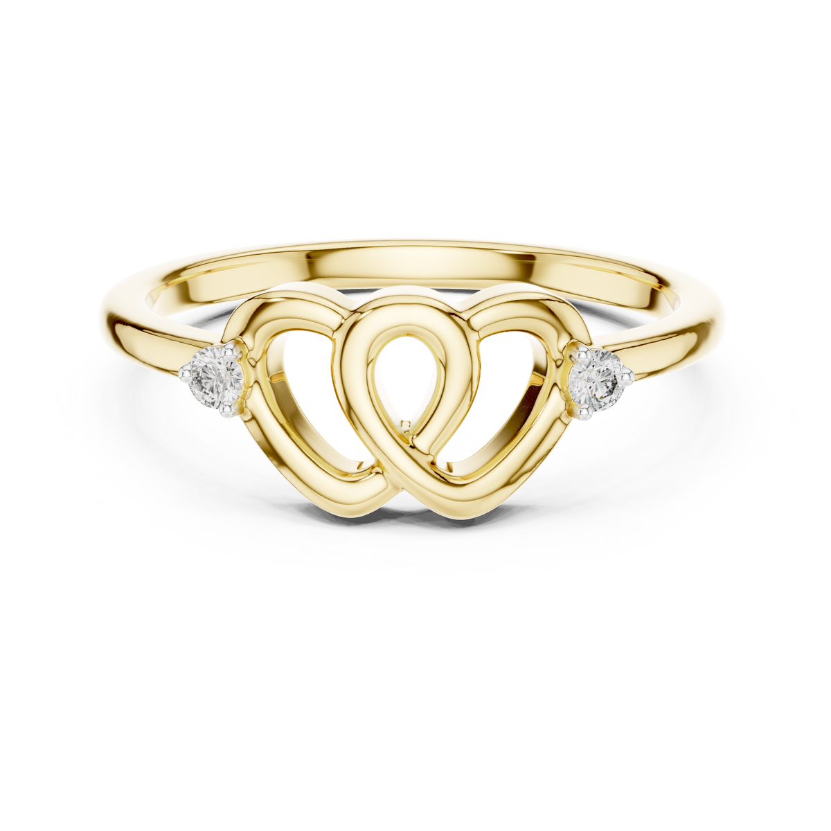 Sweetheart Spark Diamond Band
