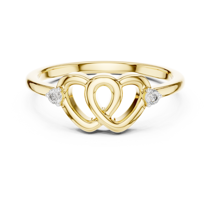 Sweetheart Spark Diamond Band