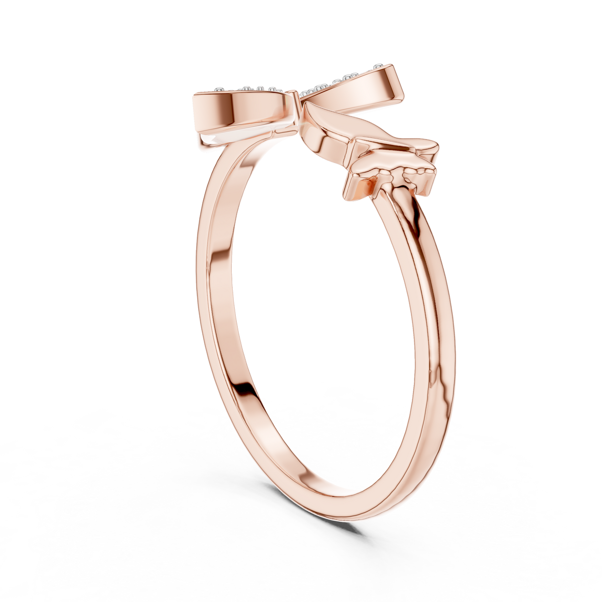 Butterfly Bloom Diamond Ring