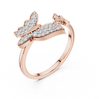 Butterfly Bloom Diamond Ring