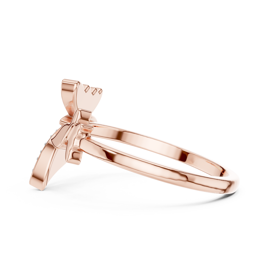 Butterfly Bloom Diamond Ring