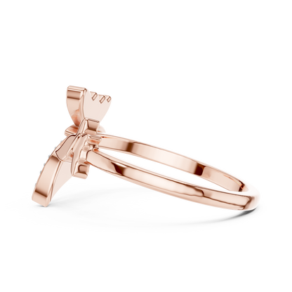 Butterfly Bloom Diamond Ring